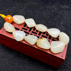 和田玉白玉【精品手串】（46.2g）