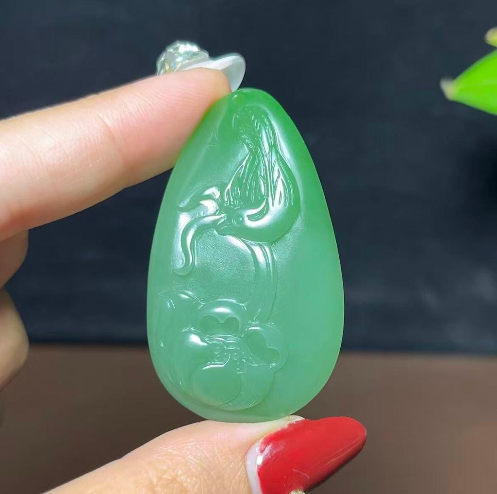 和田玉碧玉喜事连连（25.3g）