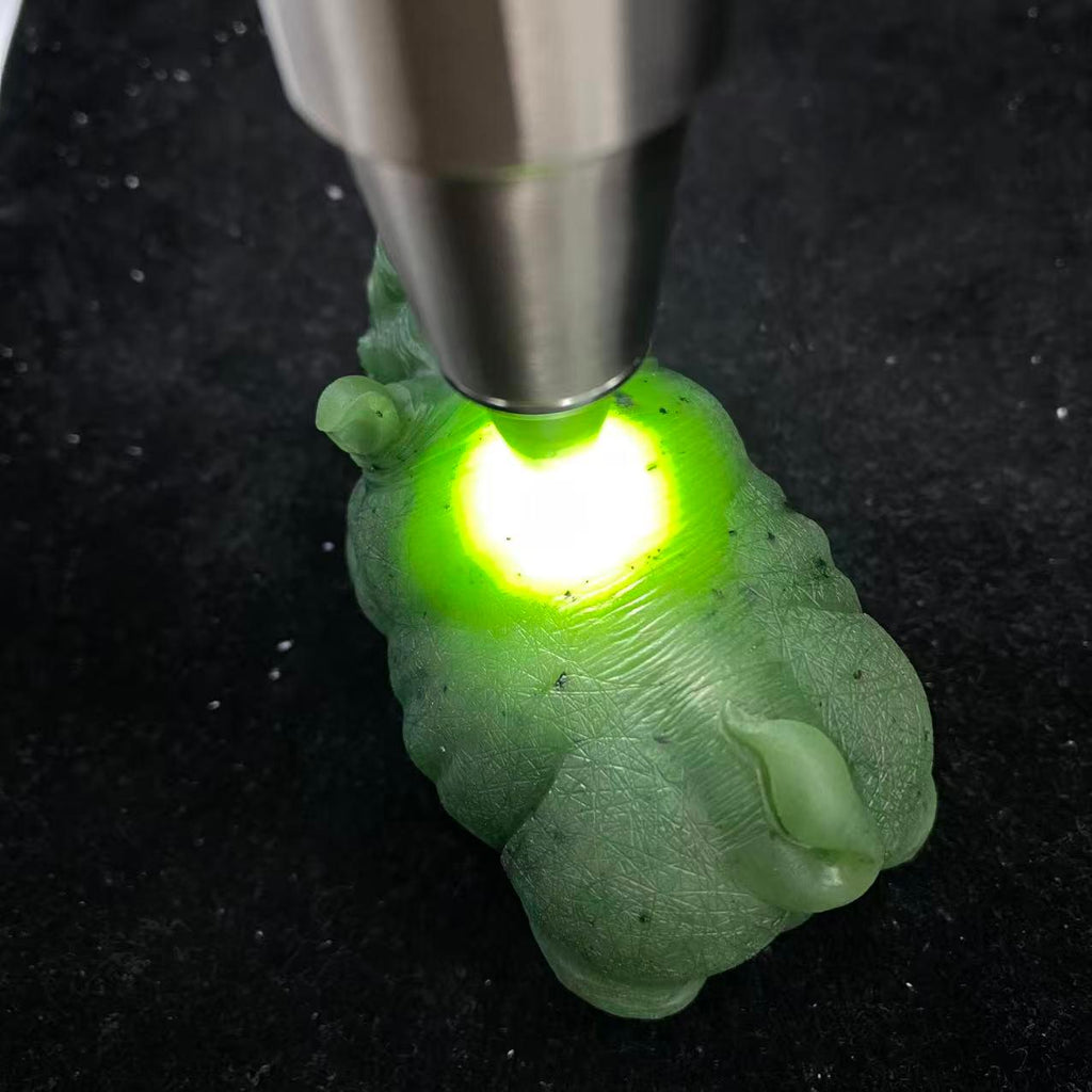 和田玉碧玉犀牛（263.6g）