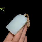 和田山料白玉无事牌（56.6g）