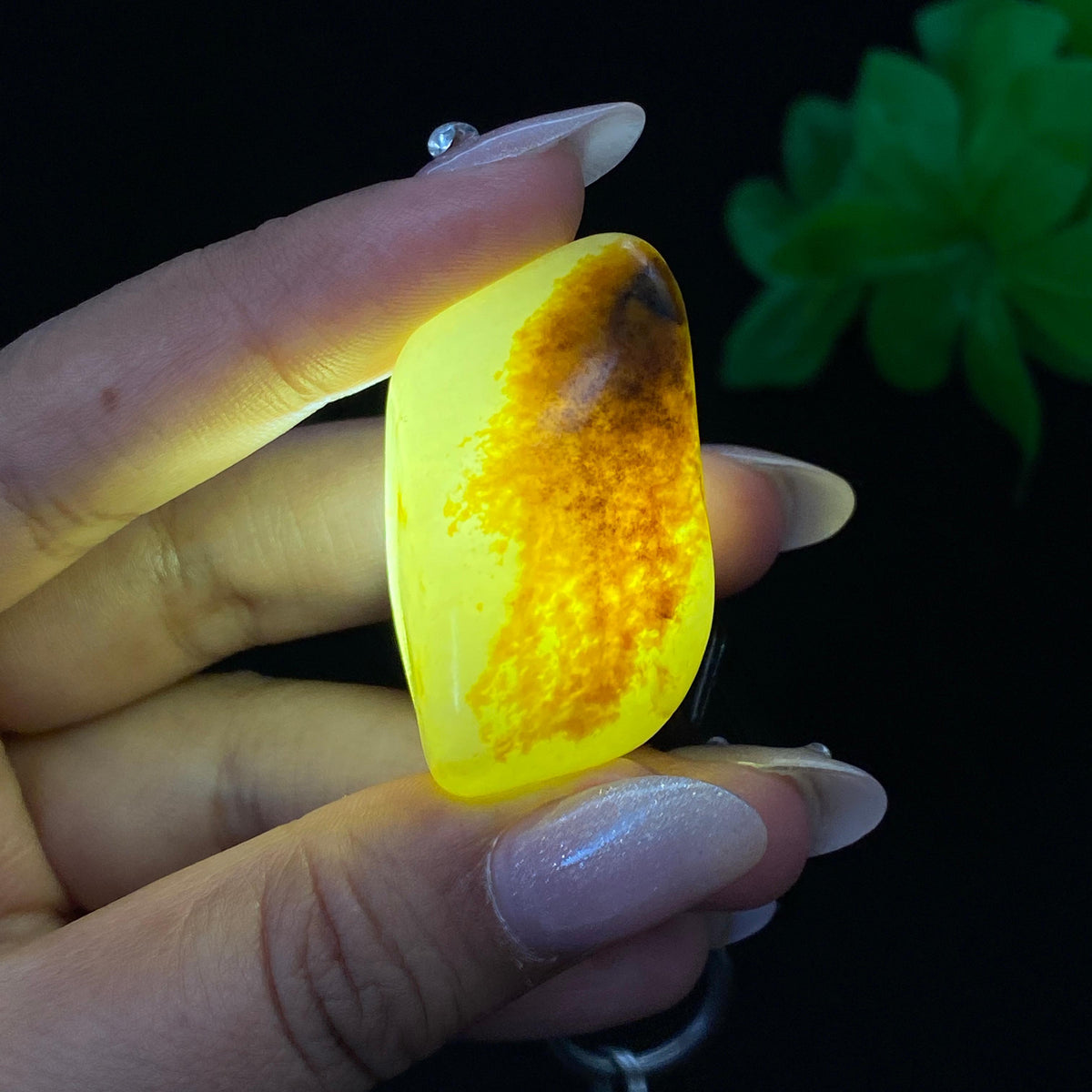 和田玉聚黄皮籽料（27.3g）