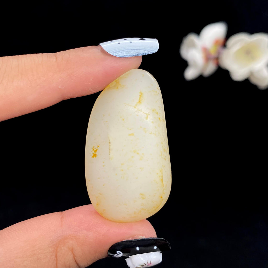 和田玉洒金皮籽料吊坠籽（17.2g）