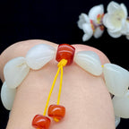 和田玉白玉籽料【精品手串】（60.3g）