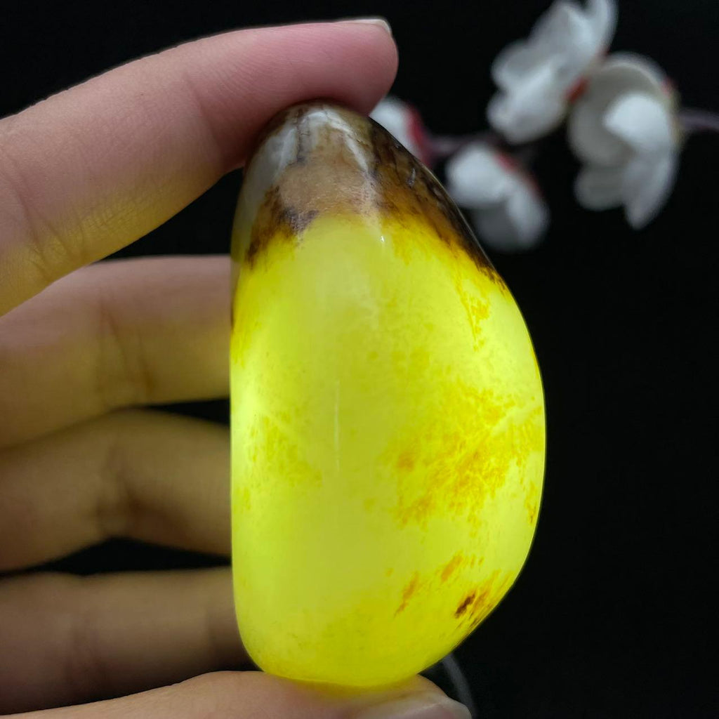 和田玉洒金皮籽料（74.4g）