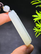 和田籽料白玉平安无事牌（38.6g）