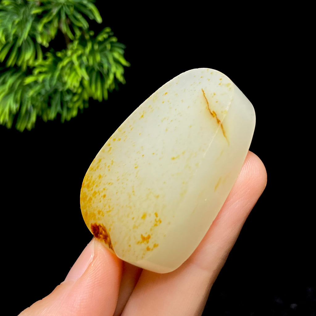 和田玉籽料无事牌（38.5g）