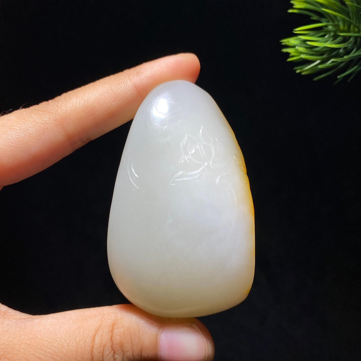 和田玉籽料观音（78.3g）