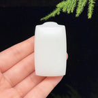 和田玉羊脂白玉无事牌（40.8g）