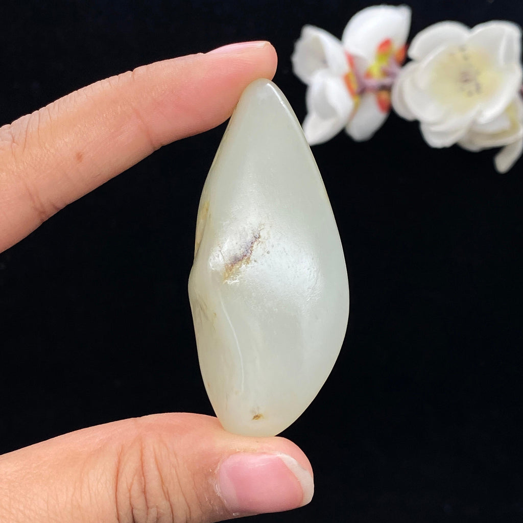 和田玉白玉籽料挂件（31.2g）