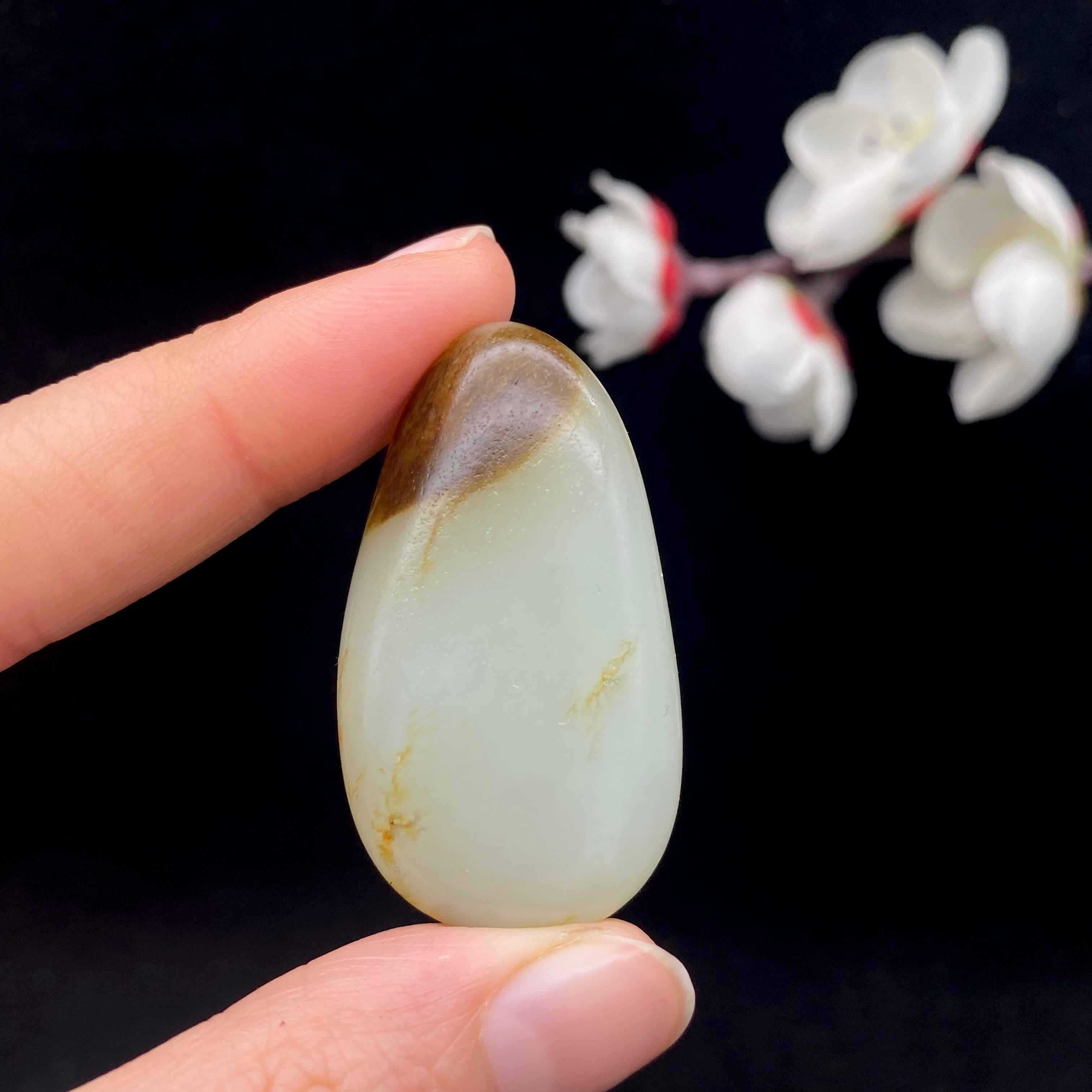 和田玉秋梨皮籽料（21.4g）