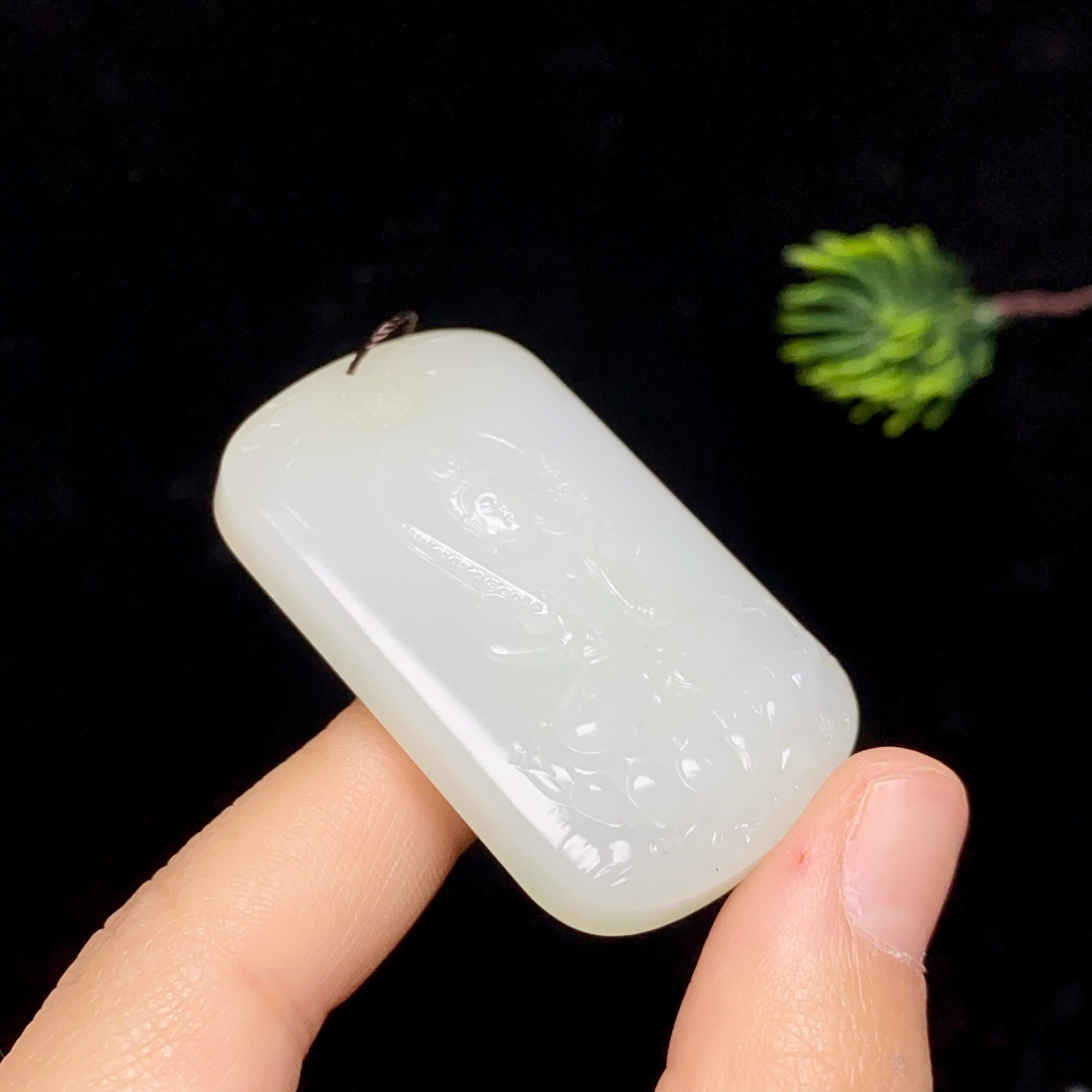 和田玉糖白虚空藏（31.0g）