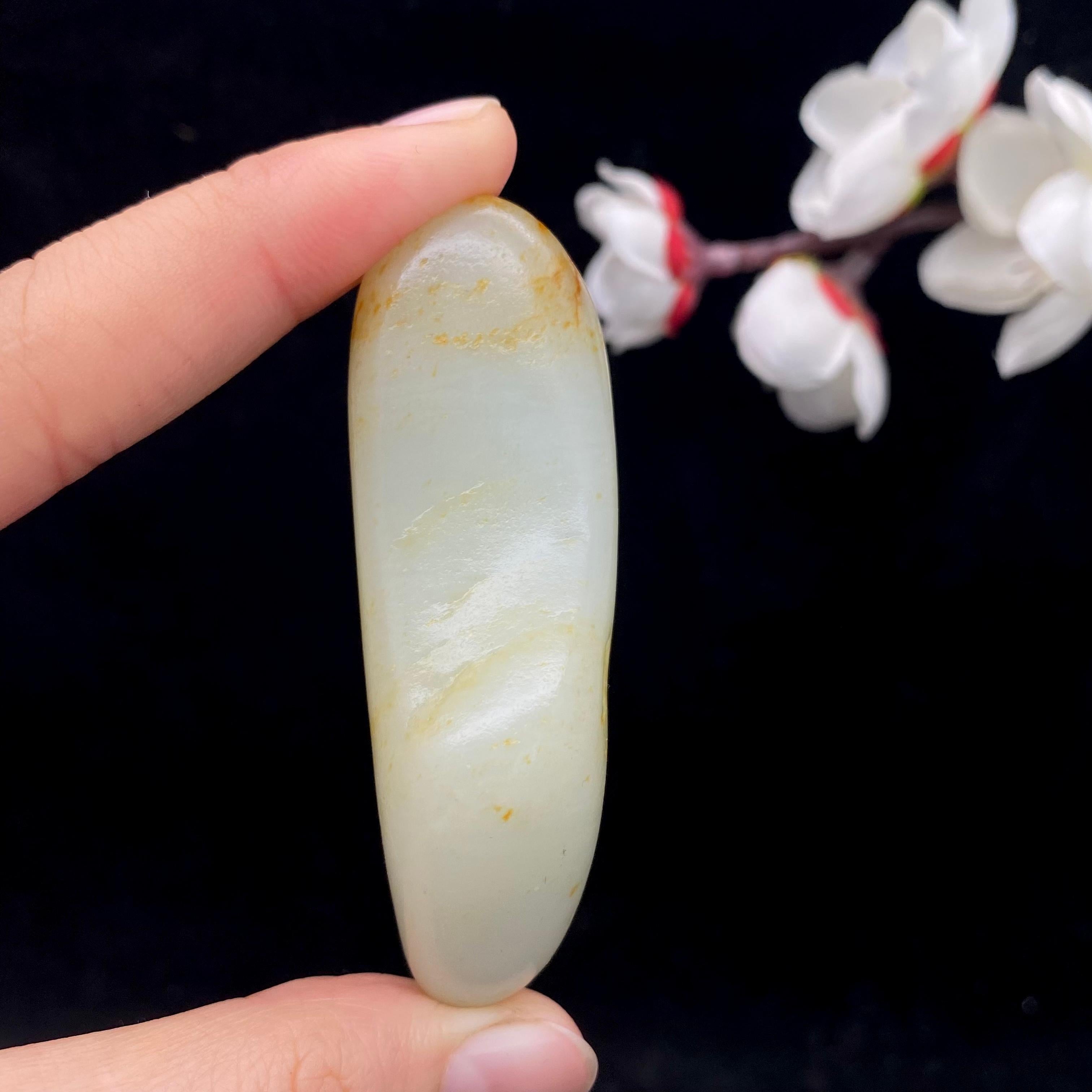 和田玉洒金皮籽料原石（72.3g）