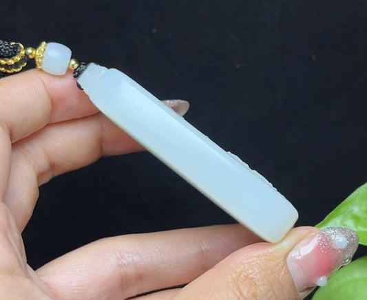 和田羊脂玉观音（79.2g）