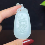 和田羊脂玉祥龙护主龙牌（32.6g）