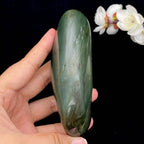 和田玉沙枣青籽料大摆件（455.6g）