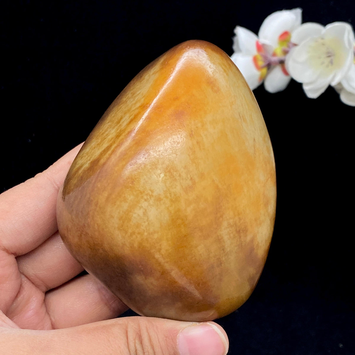 和田玉秋梨黄皮籽料（456.4g）