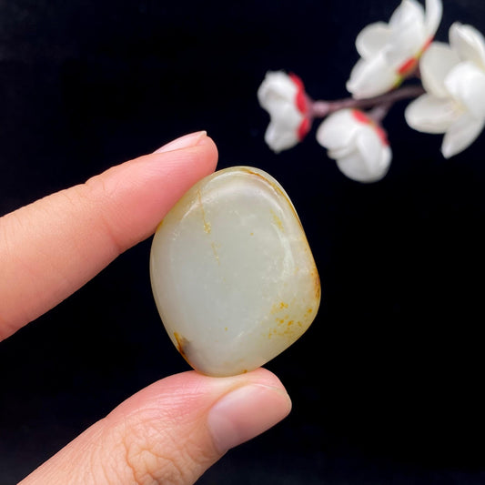 和田玉洒金皮籽料原石（18.2g）