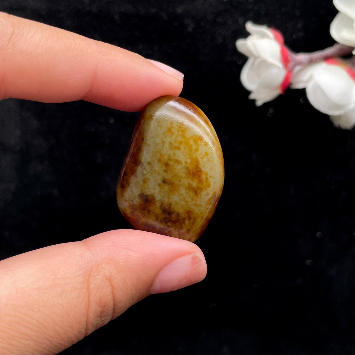 和田玉聚红皮籽料吊坠籽（12.2g）