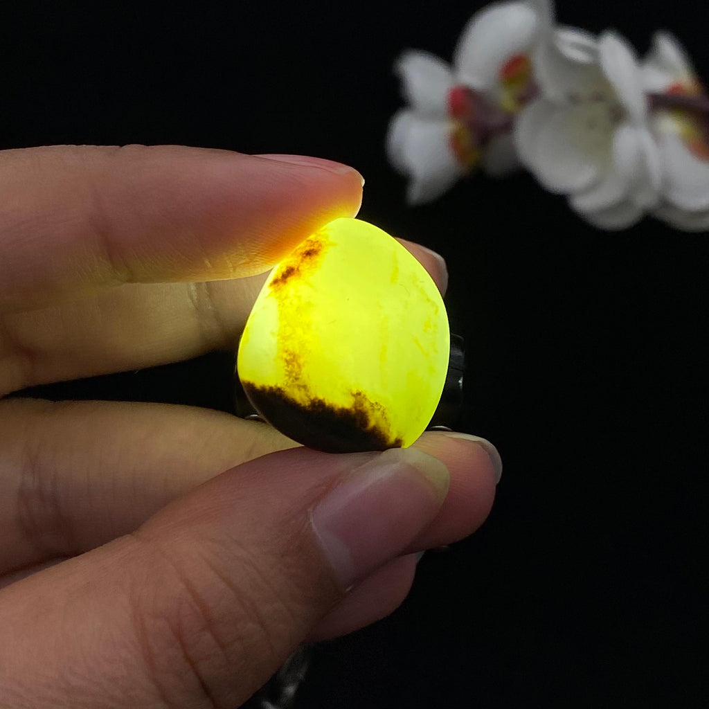 和田玉聚黑皮籽料吊坠籽（9g）