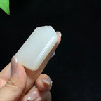 和田山料藕粉渐变无事牌挂件（42.7g）