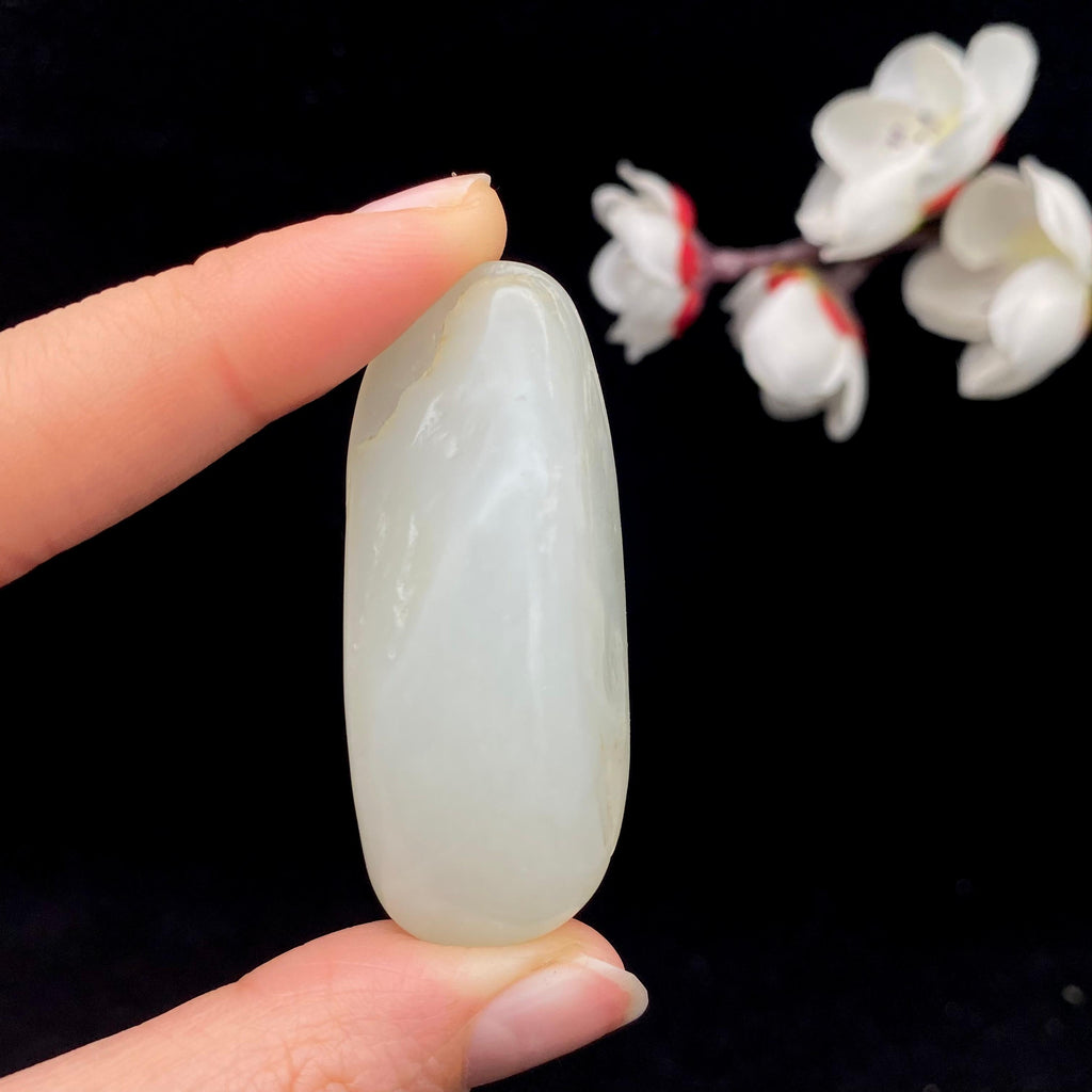 和田玉白玉籽料原石（28g）