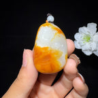 和田玉籽料收藏级挂件佛公（33.3g）