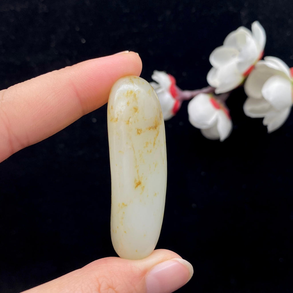 和田玉洒金皮籽料挂件（42.3g）