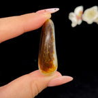 和田玉聚黄皮青花籽料挂件（29.8g）