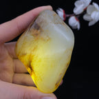 和田玉洒金皮籽料手把件（170.8g）