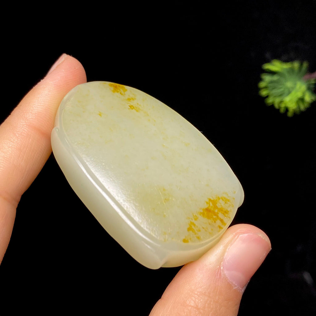 和田玉籽料无事牌（54.2g）