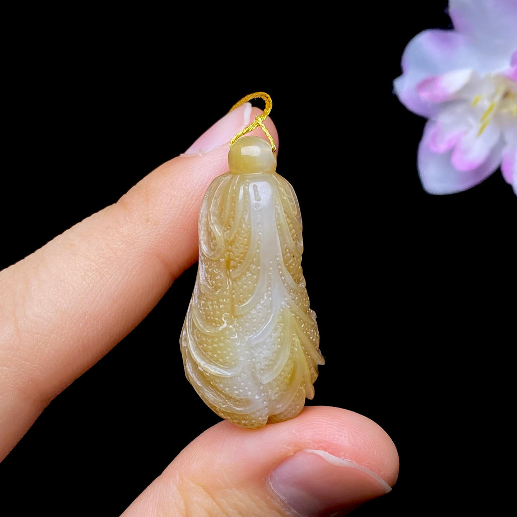 和田玉糖白百财（10.4g）