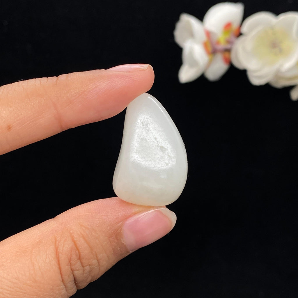 和田玉白玉籽料挂件（15.2g）