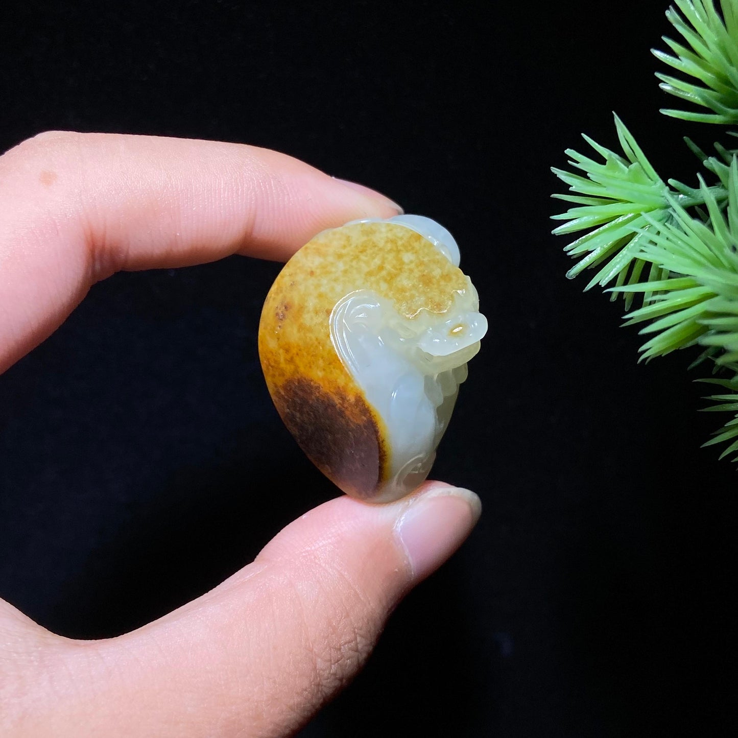 和田玉籽料貔貅（20.8g）