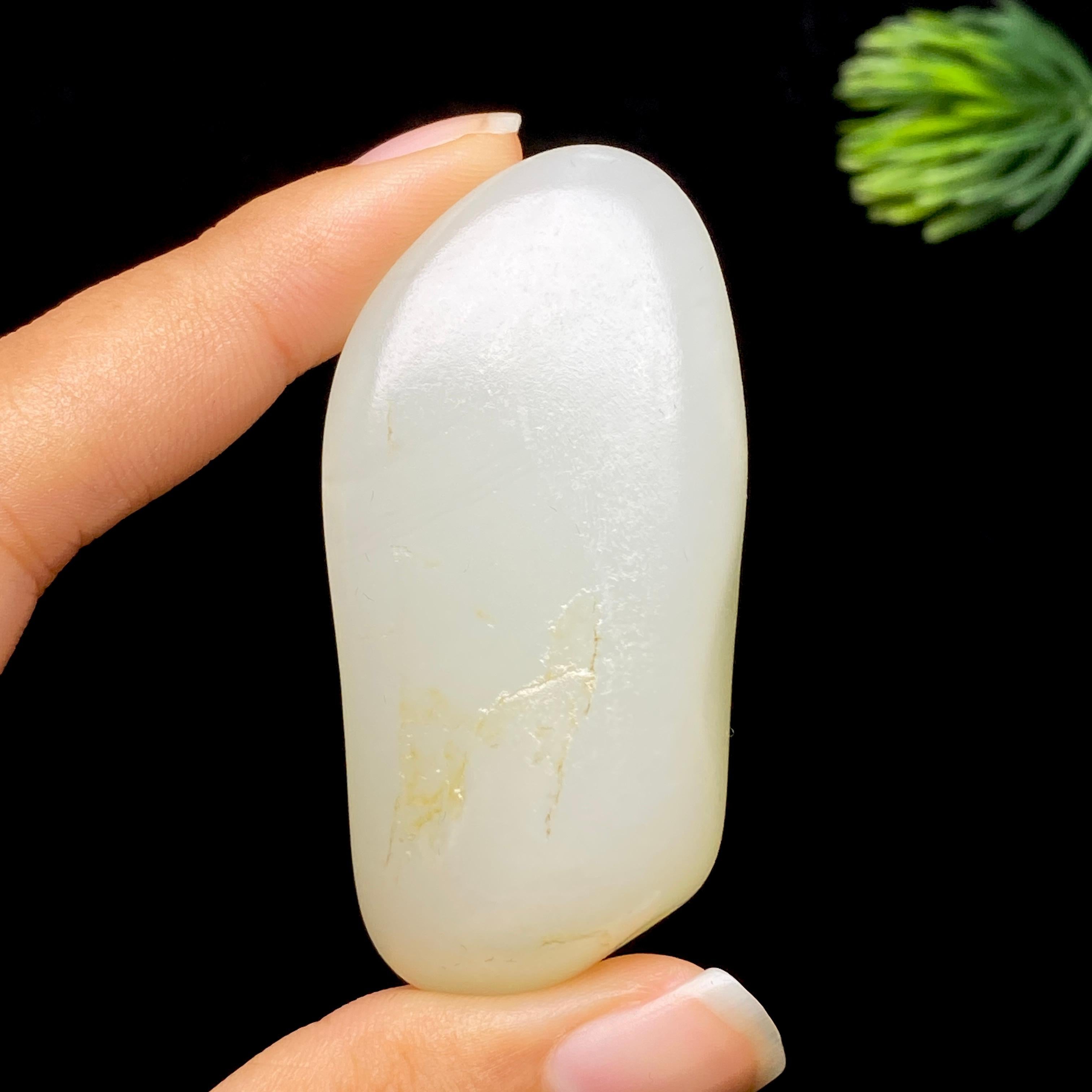 和田玉白玉籽料（54.22g）