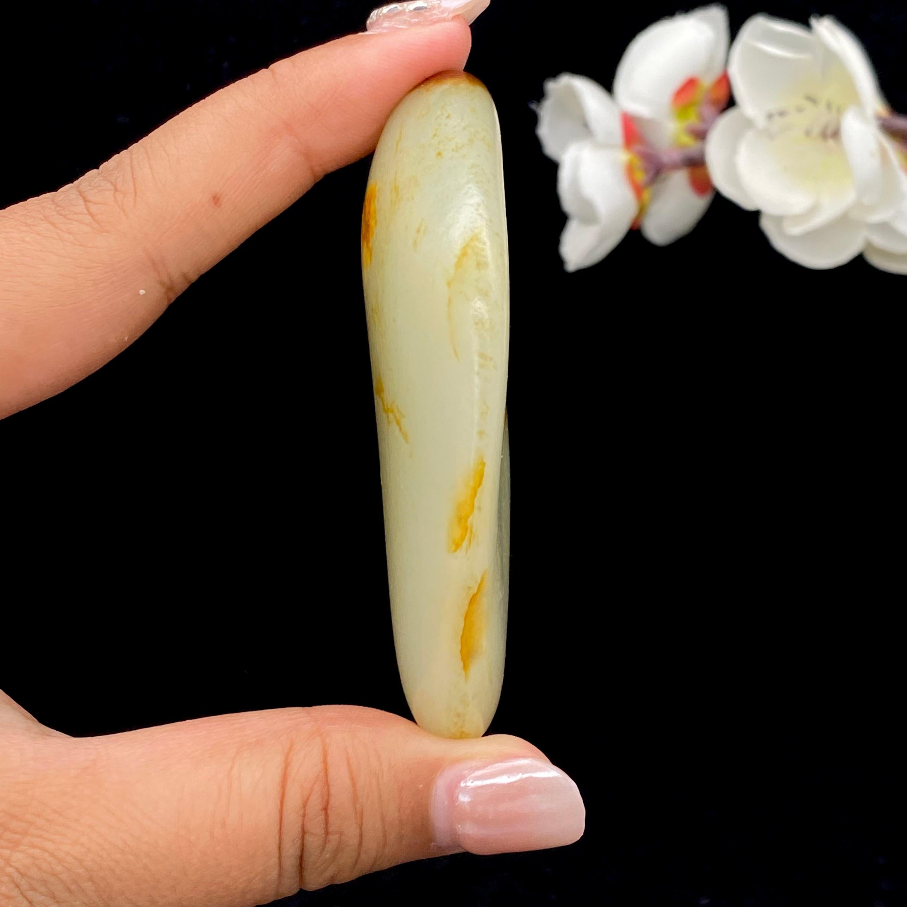 和田玉洒金皮籽料（90g）