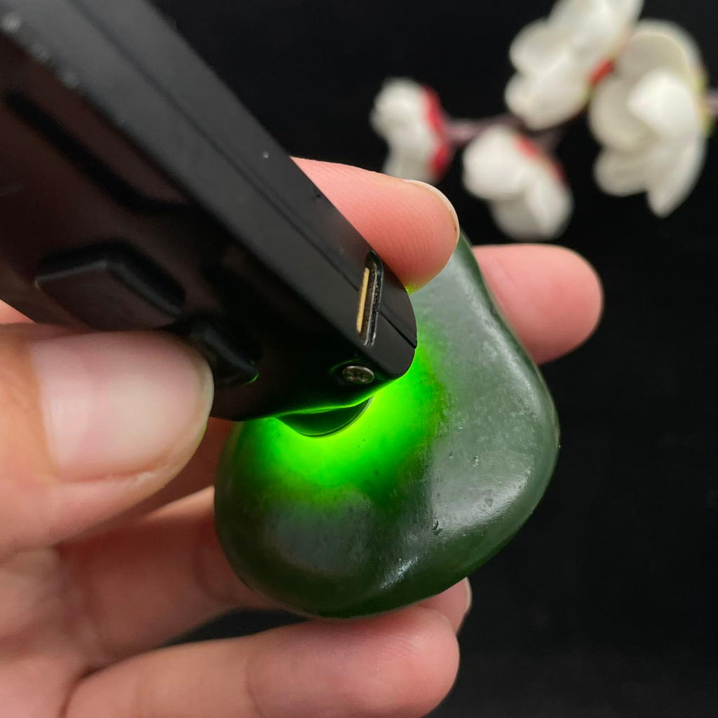和田玉碧玉籽料（40.8g）