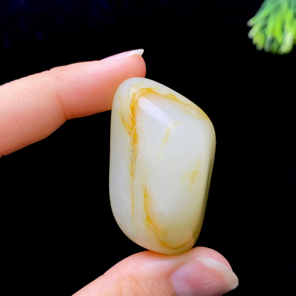 和田玉洒金皮籽料挂件（40.22g）