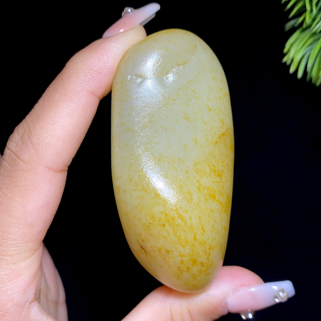 和田玉洒金皮白肉籽料原石（163.2g）