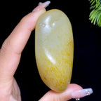 和田玉洒金皮白肉籽料原石（163.2g）