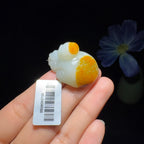 和田玉籽料童子送财（15.0g）