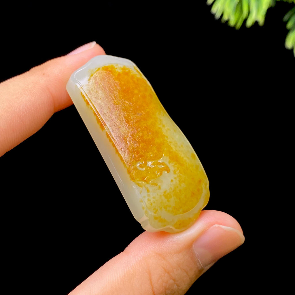 和田玉籽料无事牌（22.4g）