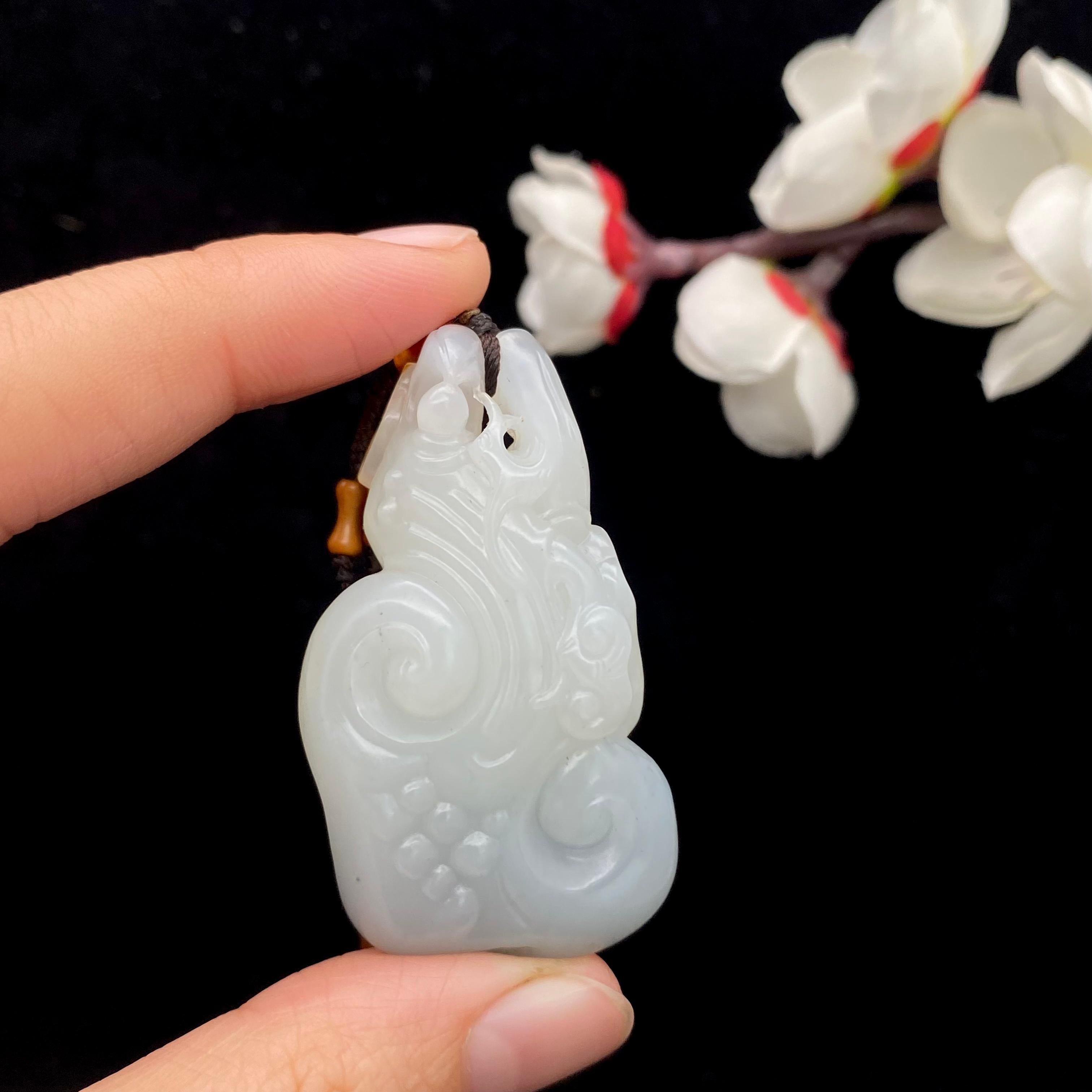 和田玉青花籽料【扭转乾坤】（24.5g）