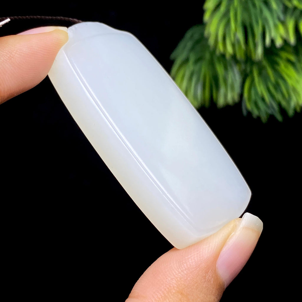 秒杀和田玉白玉无事牌（29.56g）
