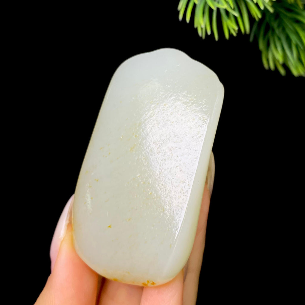 和田玉籽料无事牌（55.3g）