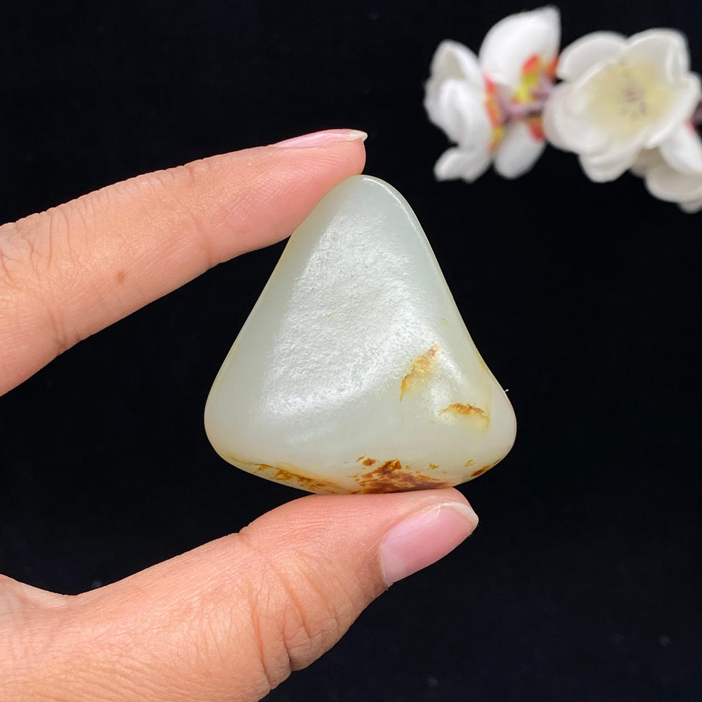 和田玉黄皮籽料（35.2g）