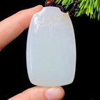 和田玉籽料无事牌（61.8g）