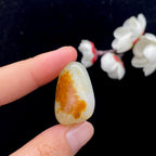 和田玉聚黄皮籽料吊坠籽（17.3g）