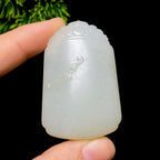 和田玉籽料无事牌（48.9g）