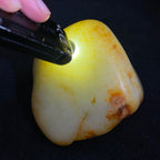 和田玉洒红皮籽料（1087.2g）