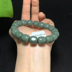 和田籽料沙枣青老型珠手串（56.0g）